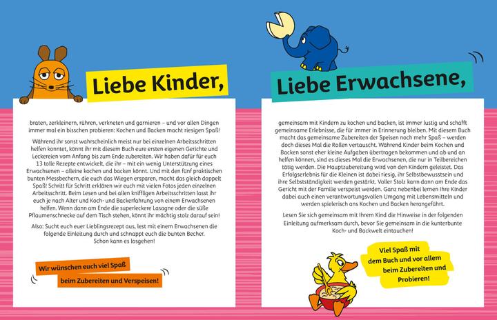 Produktbild Mit der Maus lecker kochen und backen (Deutsch, Schwager & Steinlein Verlag, 2023)