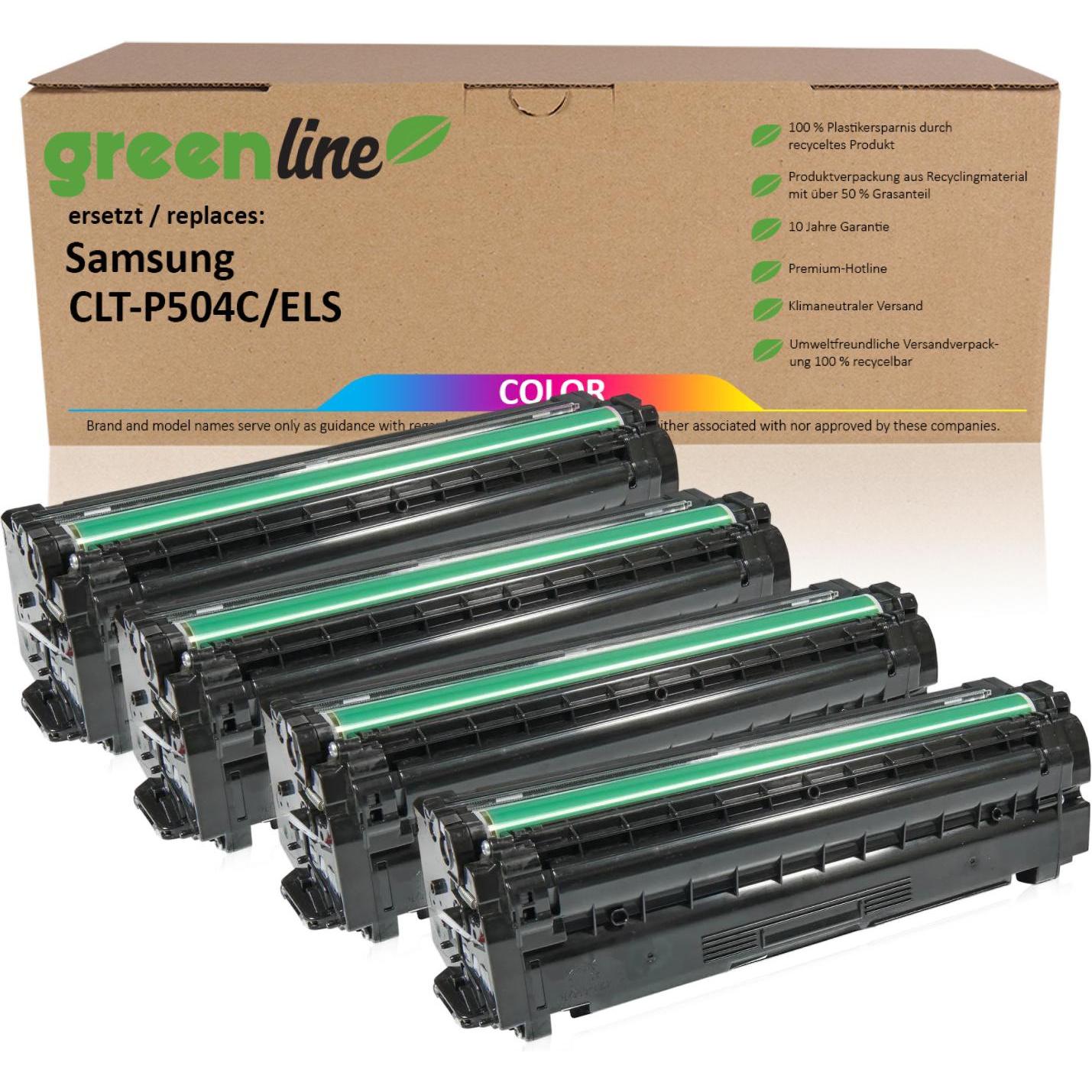 Inkadoo, Toner, greenline Kompatibel Toner für Samsung CLP-415 NW (M, Y, BK, C)