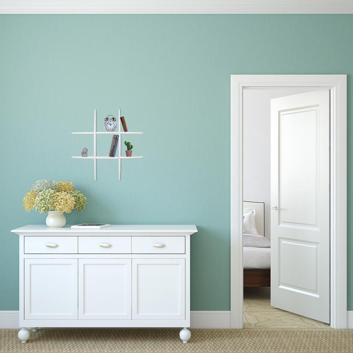 Actual product image Relaxdays Round Floating Shelf (69 x 17 x 69 cm)