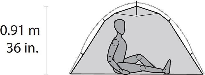 Produktbild Msr Hubba NX (Kuppelzelt, 1.12 kg, 1 Person)