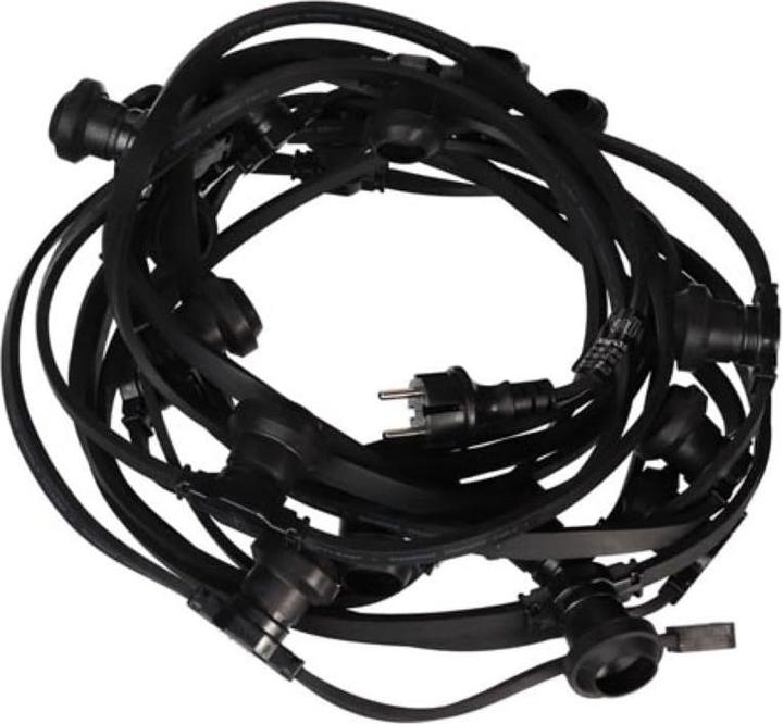 Image du produit X-mas & Gadget light - ropelight GUIRLANDE DE FÊTE À LED - 50 x DOUILLE E27 - SANS AMPOULES - 25 m (25 m)