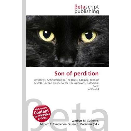 Son of perdition, Sachbücher