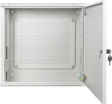 Produktbild Lanberg SZAFA INSTALACYJNA RACK WISZĄCA 19 6U+3U 540X200 NISKOPROFILOWA SZARA (ZŁOŻONA) (6 HE, 19 Zoll Rack)