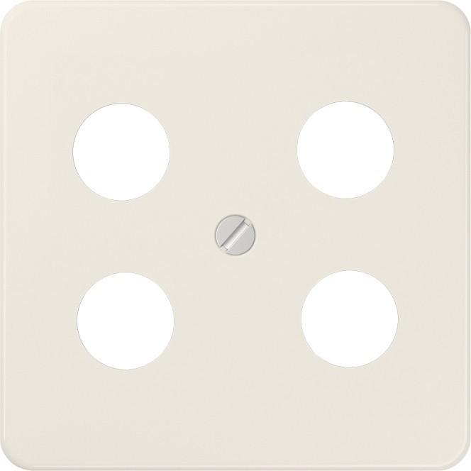 Actual product image JUNG Central plate Sat/TV/Radi CD cws glz 561-4SAT1