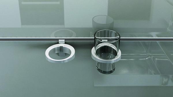 Produktbild OK-Line Glashalter Wall System