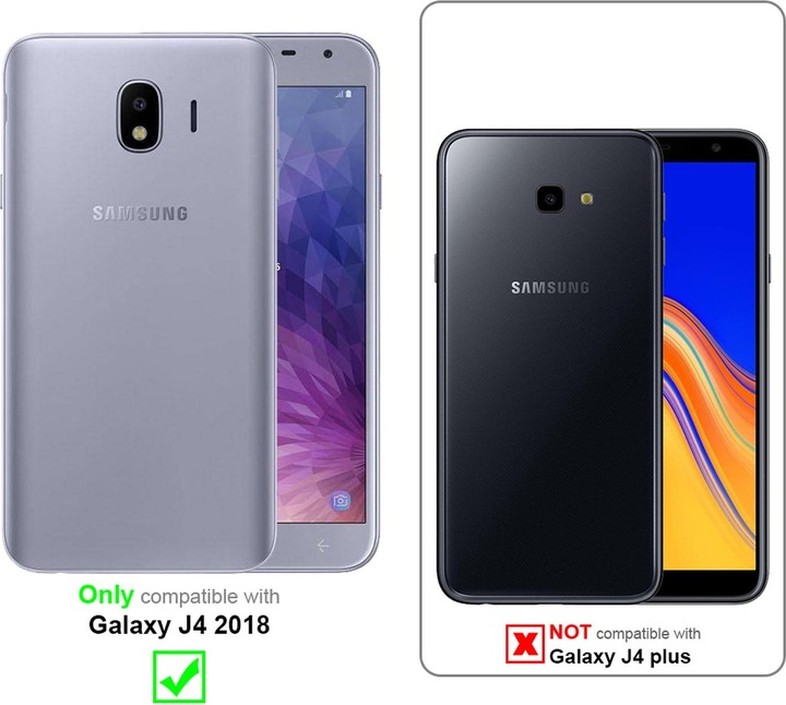 Produktbild Cadorabo Flower Book Cover (Samsung Galaxy J4 (2018))