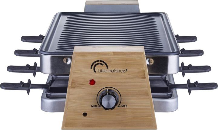 Produktbild Little Balance 8388 Raclette Wood 1500-8 Elegance Holz/Edelstahl