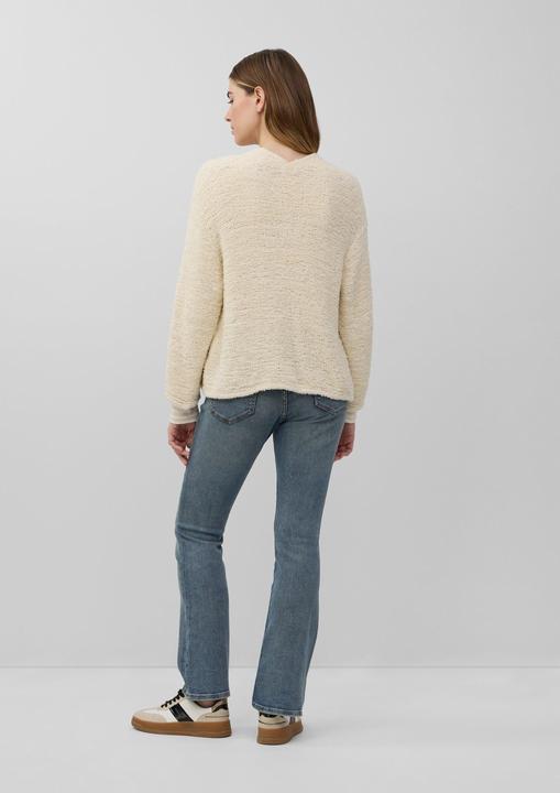 Produktbild s.Oliver Strickjacke Weiche Strickjacke aus Boucle im Relaxed Fit (32)