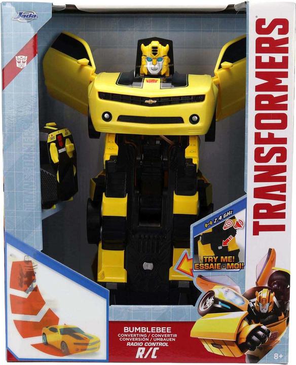 Actual product image Jada Transformers RC Converting Bumblebee