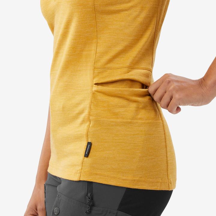 Produktbild Forclaz Merino-Tanktop Damen - Merino Fresh gelb (XL)
