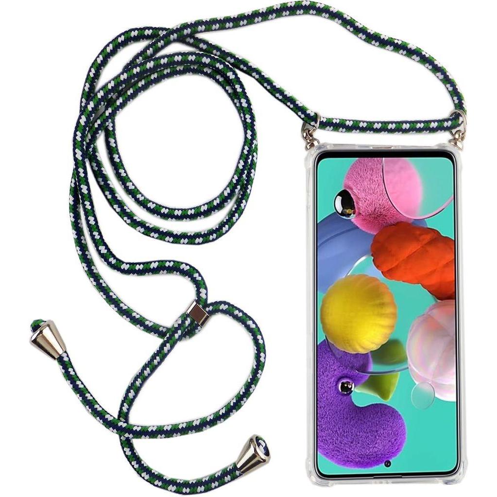 König Design Handyhülle für Samsung Galaxy A51 Schutzcase Backcover Bumper Etuis Transparent (Samsung Galaxy A51), Smart...