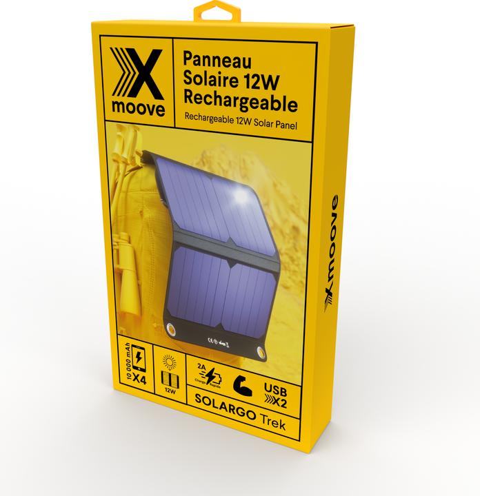 Immagine prodotto Livoo Pannello solare da 12W con batteria integrata (12 W, 0.62 kg)