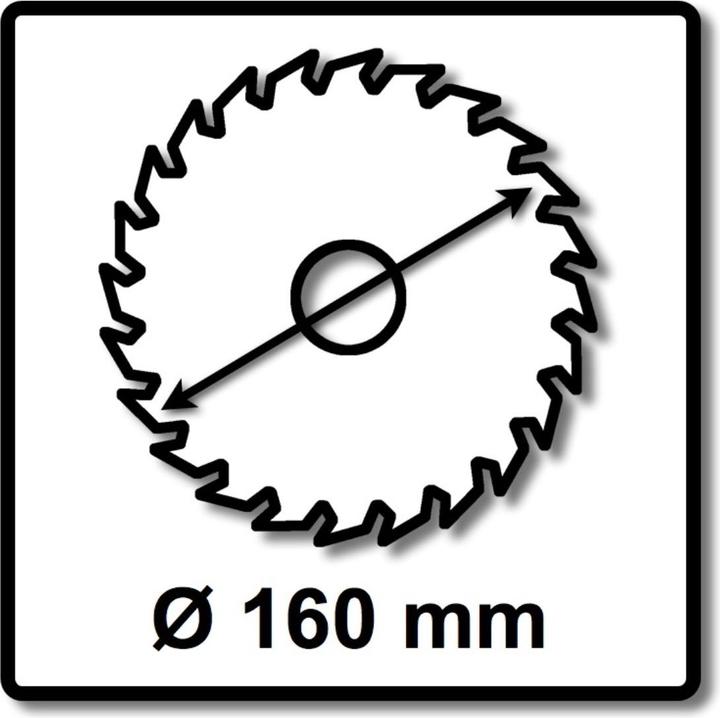 Actual product image Festool Circular saw blade HW 160x2,2x20 W28