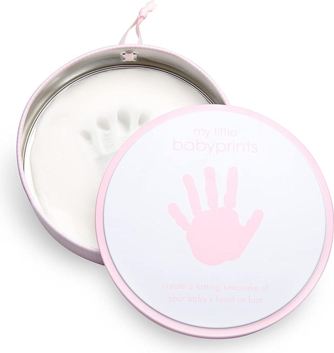 Actual product image Pearhead Tin with hand print