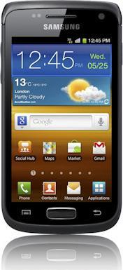 Samsung I8150 Galaxy W - Noir (1.70 Go, Noir doux, 3.70", 3G)