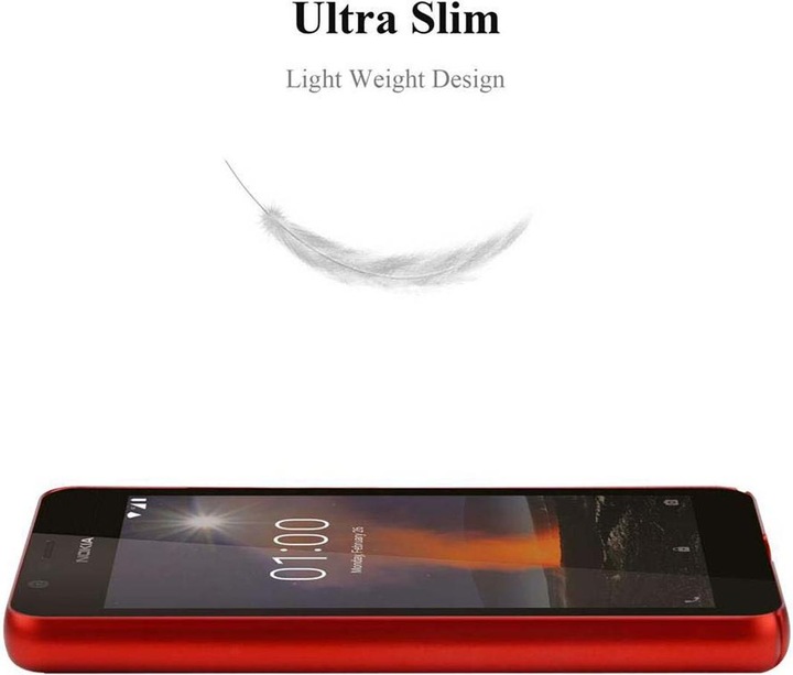 Produktbild Cadorabo Hard Cover Matt Metall Cover (Nokia 1)