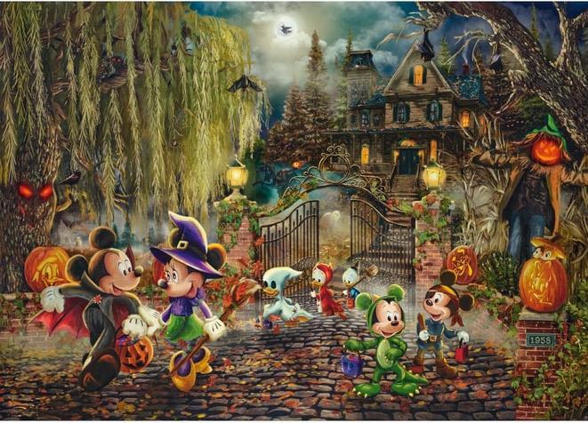 Productafbeelding Schmidt Spiele Disney Mickey & Minnie Halloween Fun 1000 Teile (1000 onderdelen)