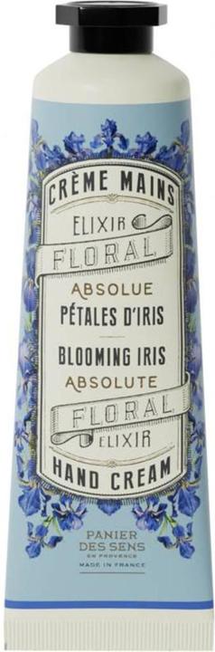 Panier des Sens Blooming Iris Mini Hand Cream for Very Dry Hands and Skin Vegane Handcreme mit Almo (30 ml)