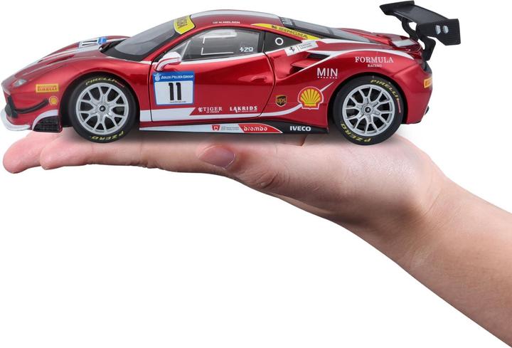 Produktbild Bburago Ferrari R&P 488 Challenge Racing 1:24