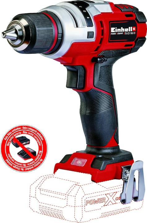 Produktbild Einhell TE-CD 18 Li E Solo (Akkubetrieb)