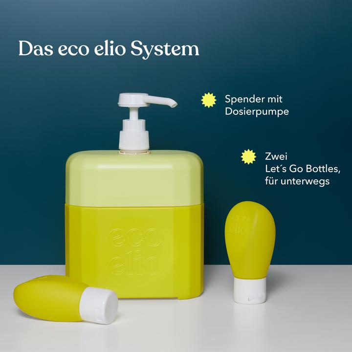 Immagine prodotto Eco Elio Alles Routine Dispenser (Crema solare, SPF 50+, 250 ml, 775 g)