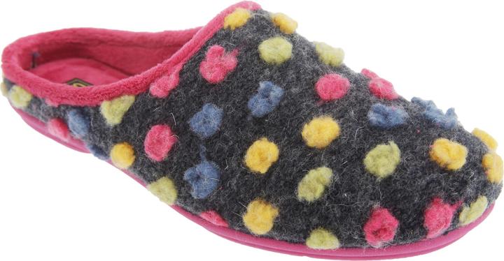 Actual product image Universal Textiles Amy slippers slippers with polka dot pattern (41)