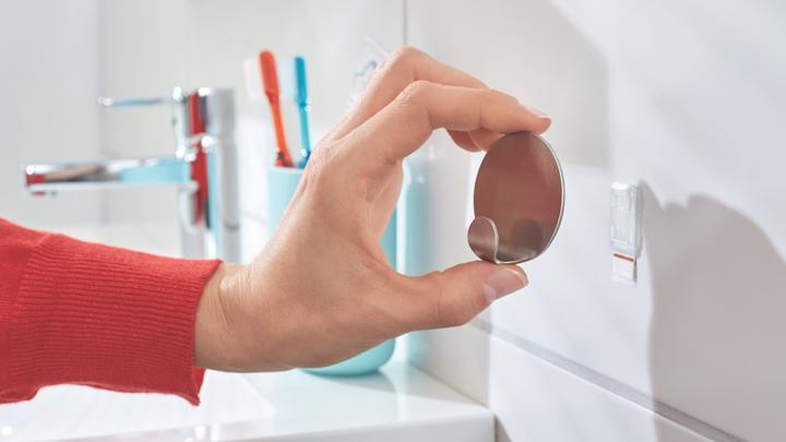 Produktbild tesa Powerstrips Haken SMALL Metall rund