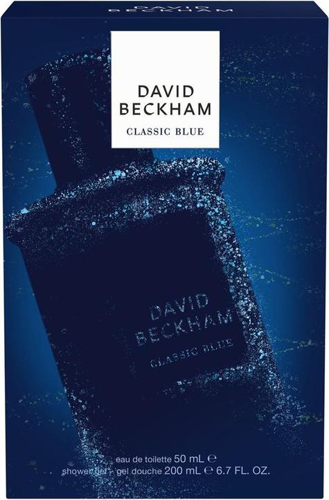 Actual product image David Beckham BECKHAM CLASSIC BLUE Set 2024 EDT50/SG200 (Perfume set)
