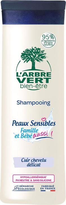 Produktbild L'arbre vert Shampoo empfindliche Haut Französisch (250 ml, Flüssiges Shampoo)