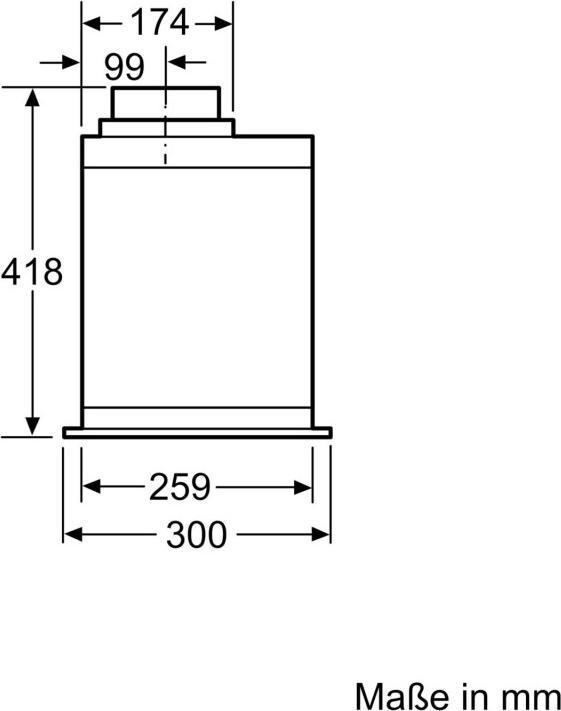 Actual product image Siemens Lb57574 (Substructure hood)