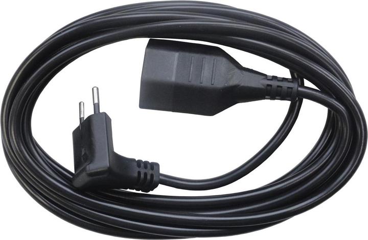 Image du produit Elbro Rallonge 2m Td 3×1mm² fiche coudée T12+prise T13 noir (2 m)