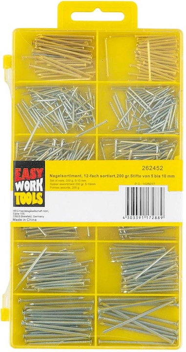 Immagine prodotto Easy Work Assortimento di chiodi (1 Pezzo/i, 10 mm)