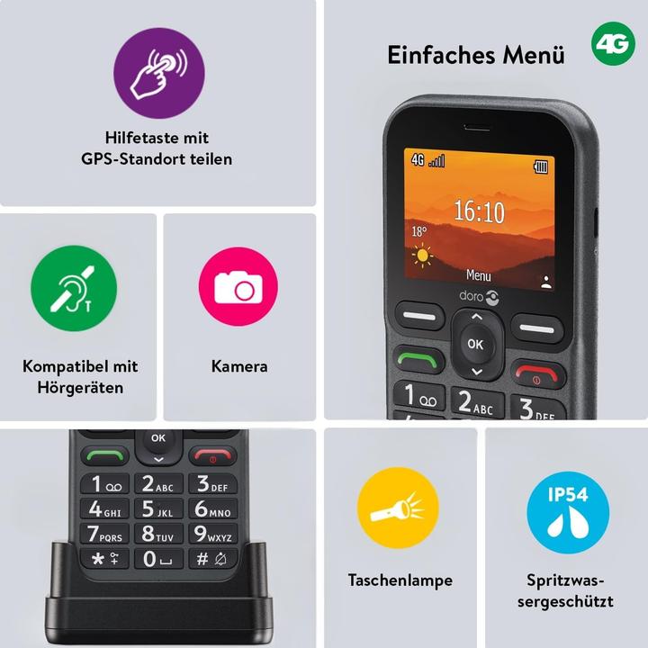 Produktbild Doro Leva L10 (2.40", 2 Mpx)