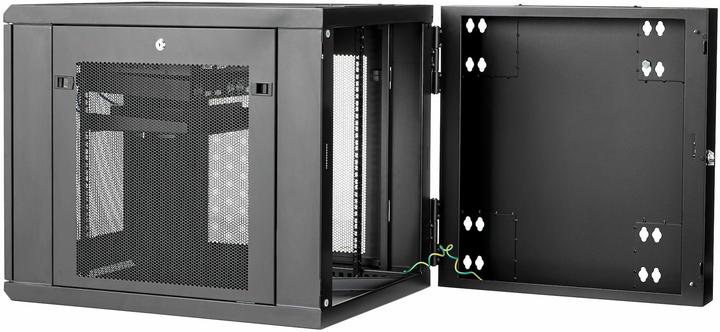 Actual product image StarTech 12U Wall Mount Server Rack up to 81cm deep Hinged Enclosure Network Cabinet Server Cabinet (12 RU, 19 inch rack)