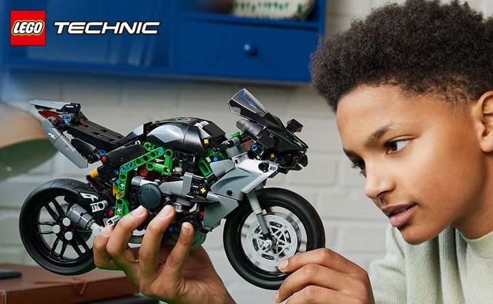 Image du produit LEGO Kawasaki Ninja H2R Motorrad (42170, LEGO Technic)