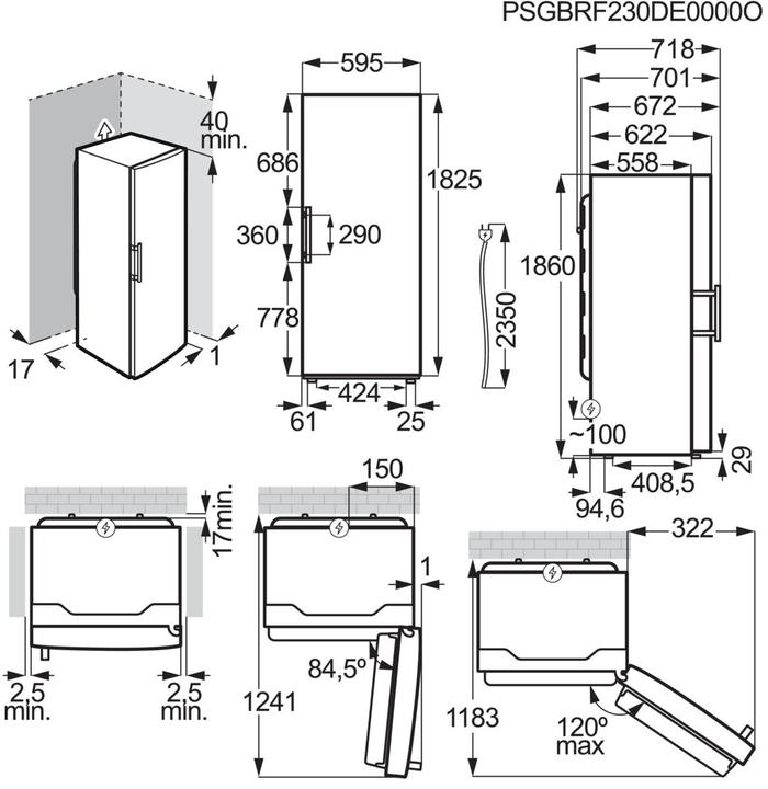 Image du produit AEG OAG7M281EW (278 l)