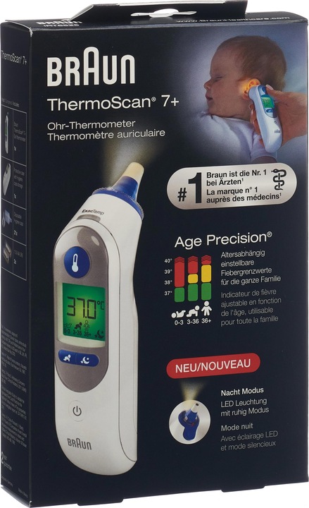 Produktbild Braun ThermoScan 7+ (Ohr)