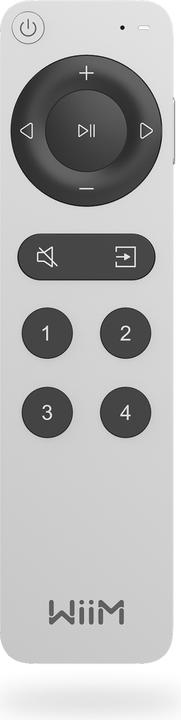 Produktbild WiiM LPWIVR2 Voice Remote 2 für Musik-Streamer und Verstärker (Gerätespezifische Fernbedienung, Bluetooth)