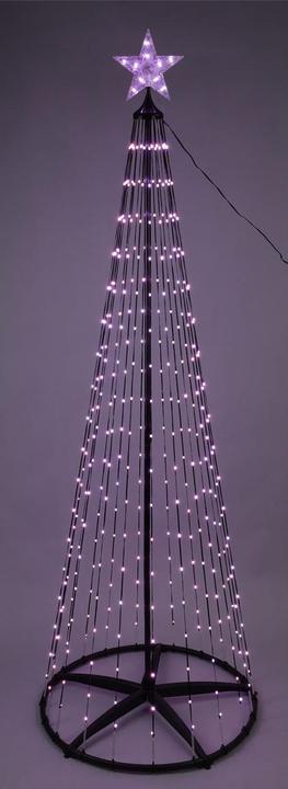 Produktbild H & S Collection Weihnachtsbaum Kegelform, 570 LEDs, 300 cm