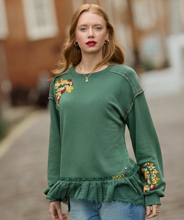 Produktbild Joe Browns Embroidered Hem Sweatshirt (46)