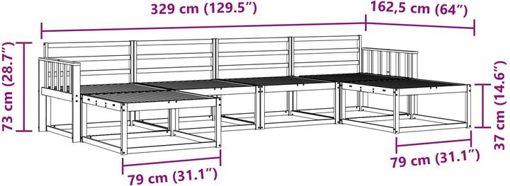 Produktbild vidaXL Sofa Set