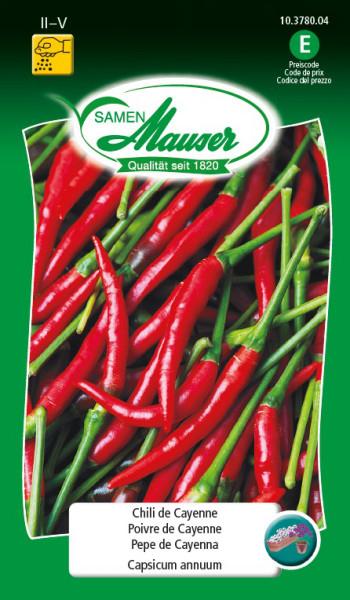 Actual product image Samen Mauser Pepperoni Chili de Cayenne (Vegetable seeds)