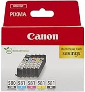 Productafbeelding Canon PGI-580/CLI-581 Multipack (C, M, Y, BK, PGBK)