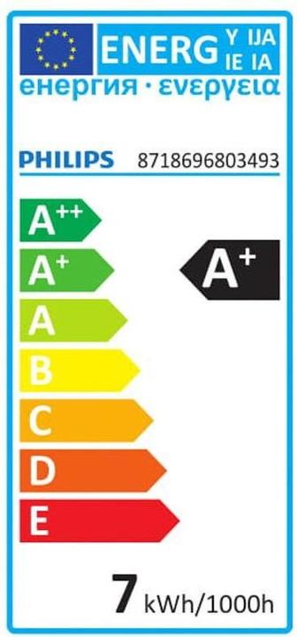 Energie-Label Philips LED Giant (E27, 470 lm, 1x)
