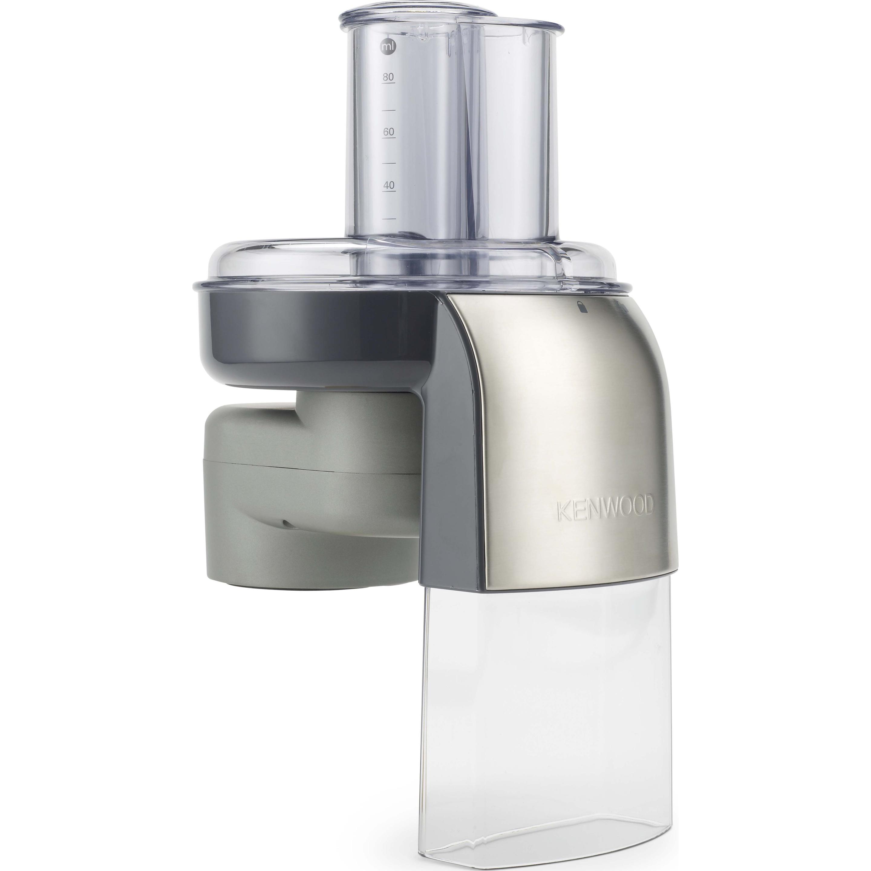 Kenwood Auswurfraffel AT340, Zubehör Küchengeräte, Transparent, Grau
