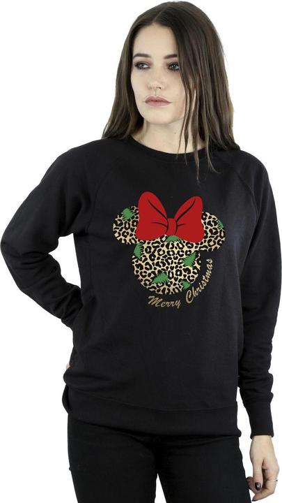 Immagine prodotto Disney Minnie Mouse Leopard Christmas Felpa Donna (XXL)