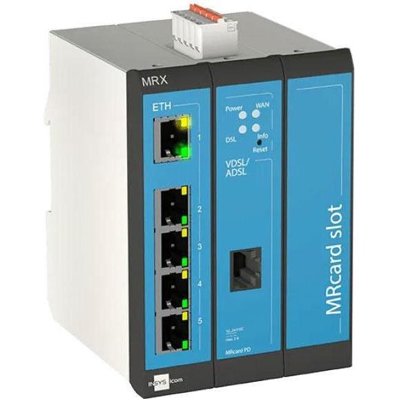 Insys icom MRX3 DSL-A, mod. xDSL-Router, Router, Blau