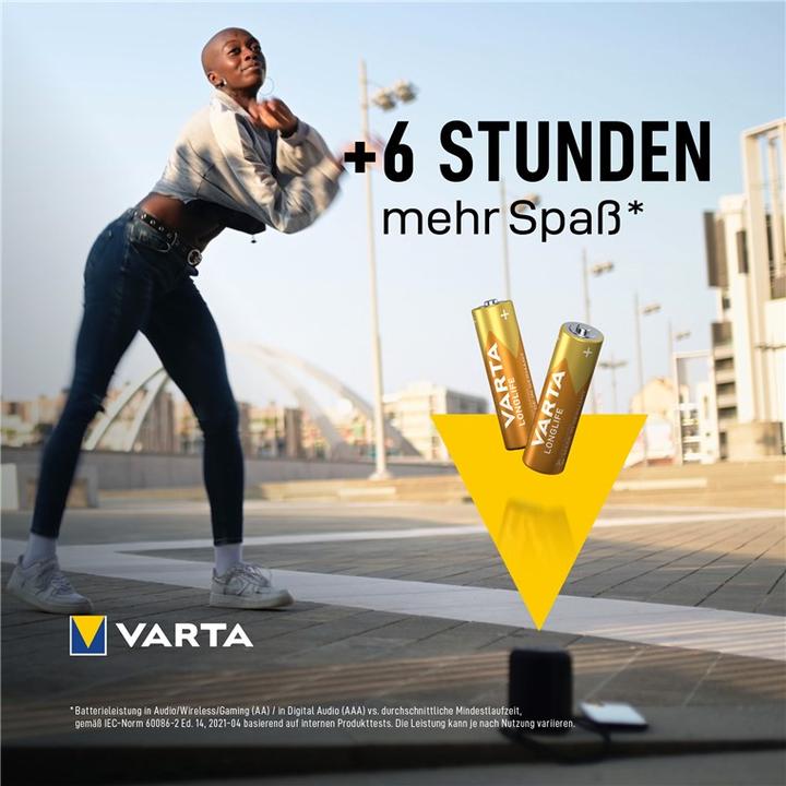 Produktbild Varta Longlife (4 Stk., AA, 2800 mAh)