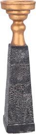 Actual product image Ptmd candle holder Laya Gold Black 45 cm