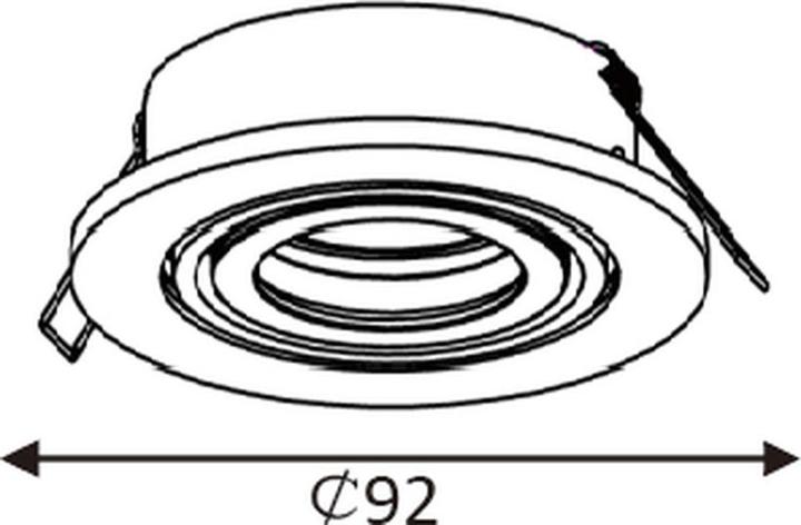 Produktbild Lucide Tube (GU10)
